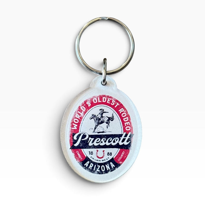 World’s Oldest Rodeo Prescott Arizona Keychain