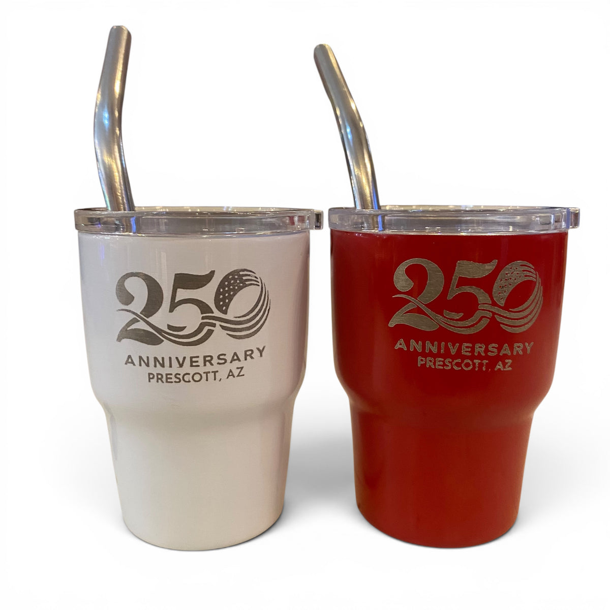 250th Anniversary Celebration Mini Stainless Steel Shot