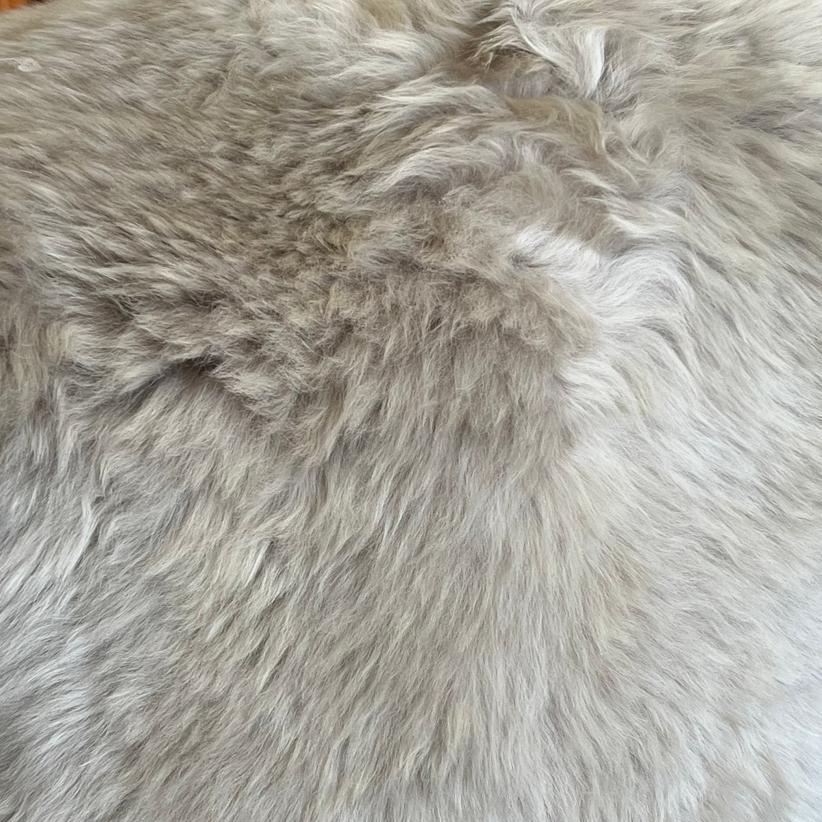 Genuine Sheep Skin Rug - Grey