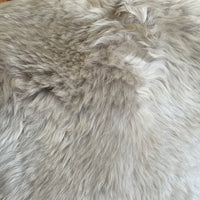 Genuine Sheep Skin Rug - Grey
