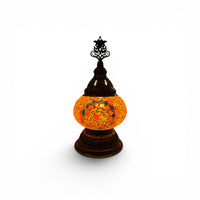 3” Turkish Table Lamp Orange