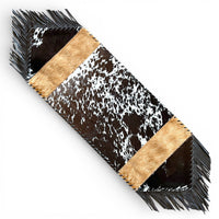Small Cowhide Wide Table Runner