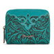 Wrangler Tooled Zip-Around Wallet