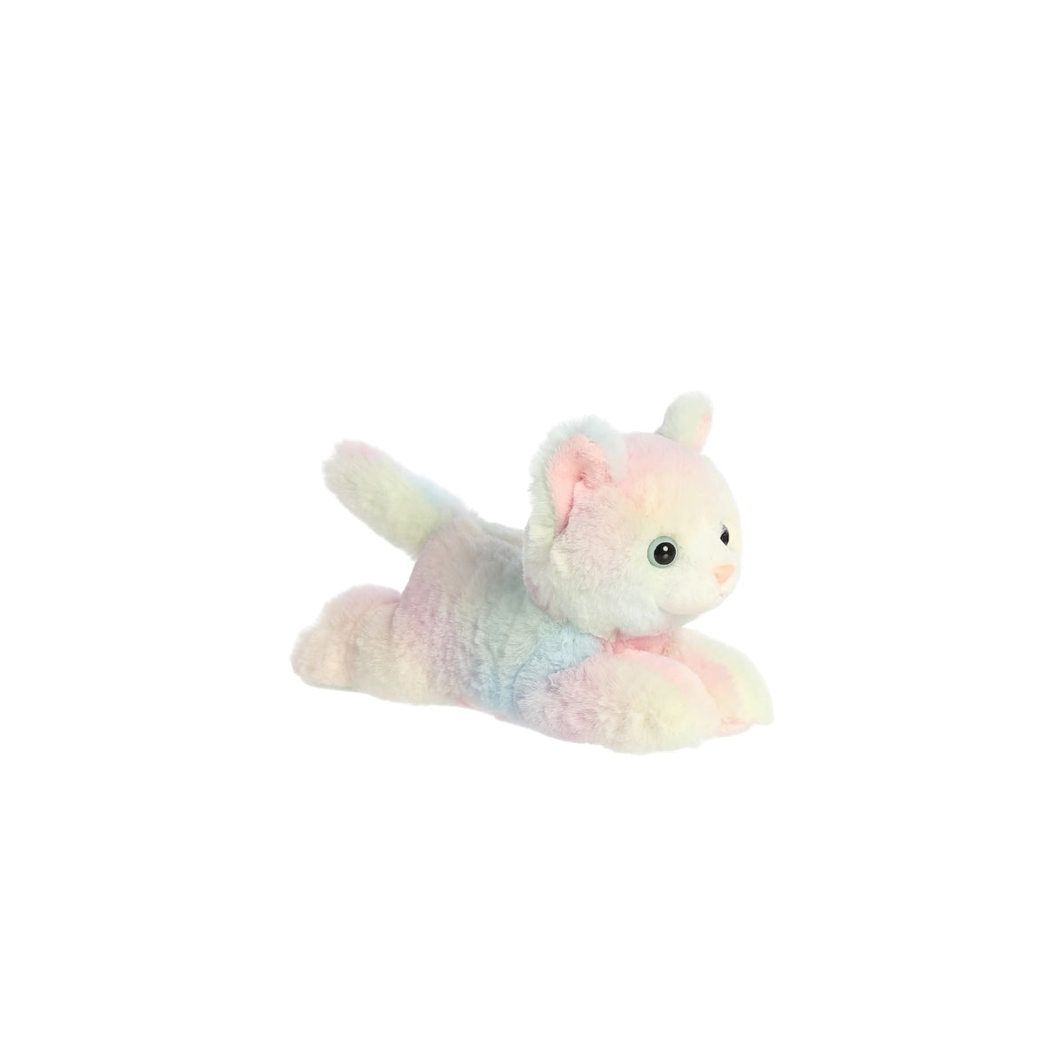 8” Rainbow Kitten Plush