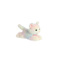 8” Rainbow Kitten Plush