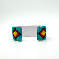 Thick Navajo Made Beaded Bracelet