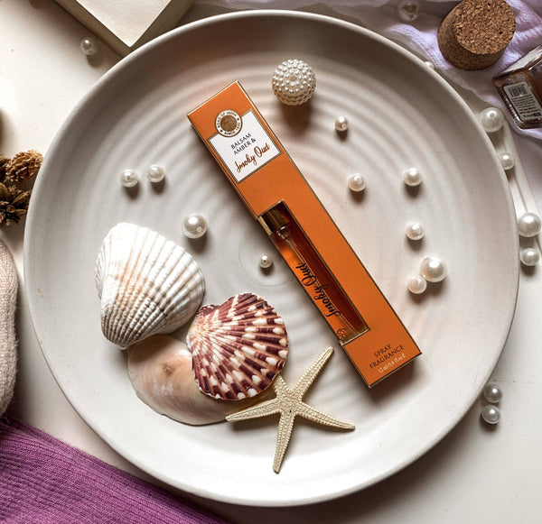 Balsam Amber & Smoky Oud Spray Perfume - Song of India: Smoky Oud / 12mL