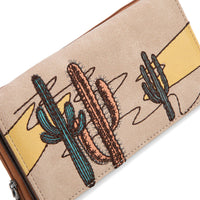 Montana West Embroidered Collection Long Wallet
