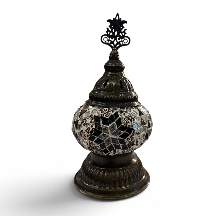 3” Turkish Table Lamp Brown