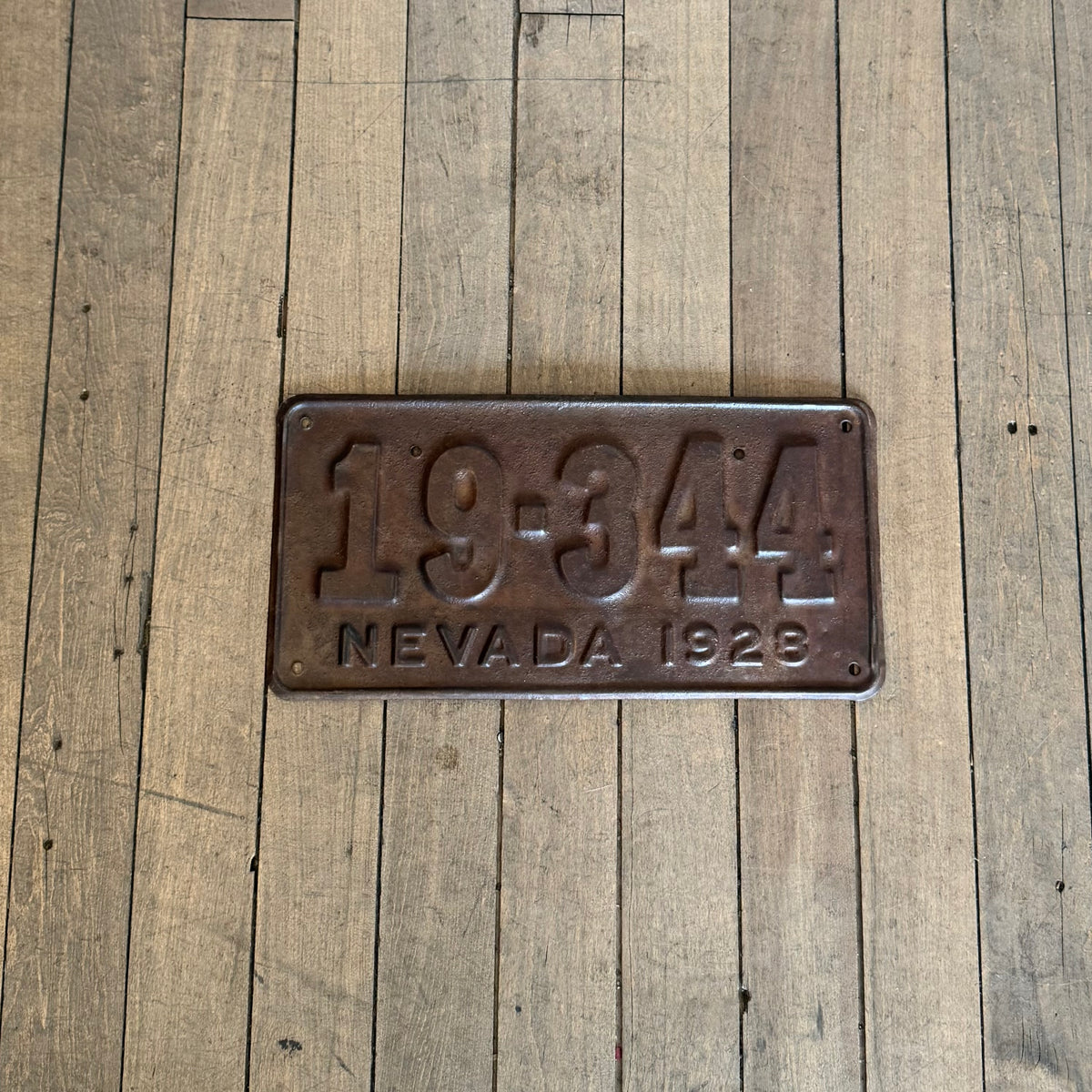 Nevada License Plate