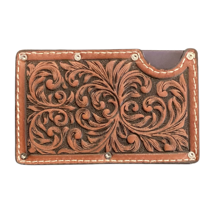 Men’s Smart Style Wallet Embossed Brown