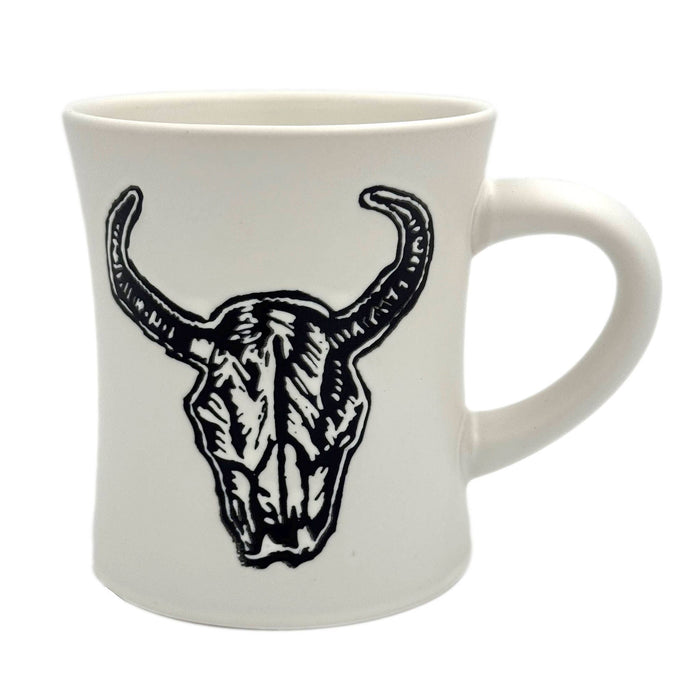 Bison Skull Mug
