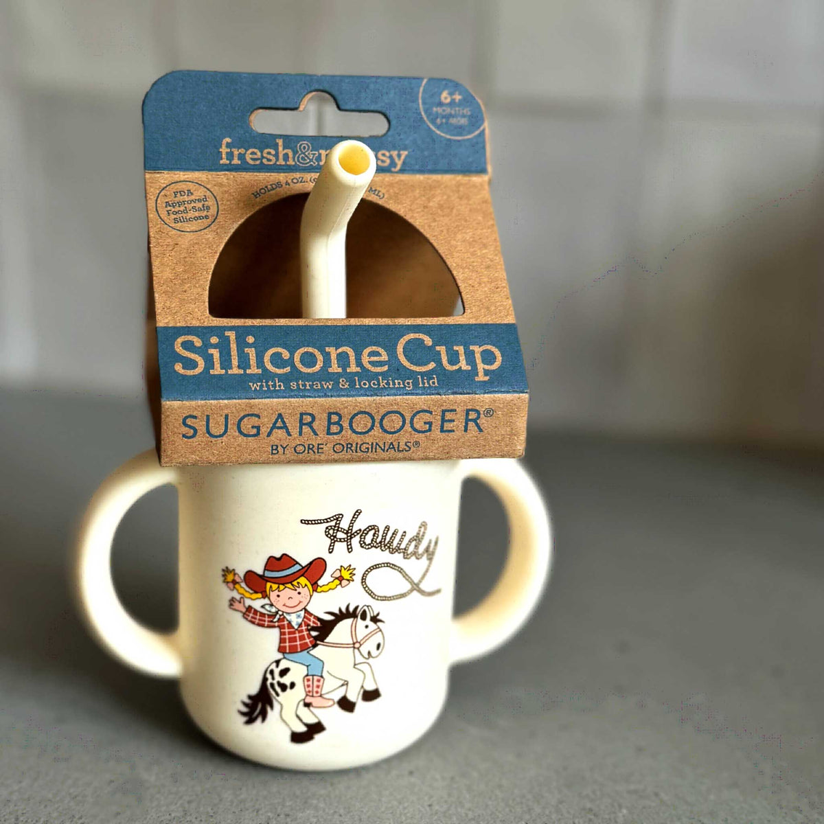 Howdy CowgirlFresh & Messy Sippy Cup