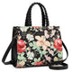 Wrangler Floral Print Braided Tote Bag
