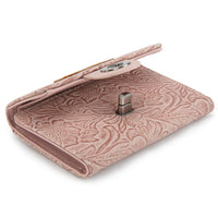 Wrangler Floral Embossed Trifold Wallet