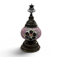 3” Turkish Table Lamp Purple