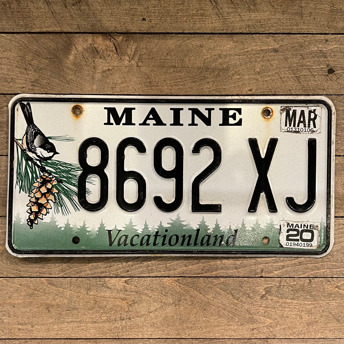 Maine License Plates
