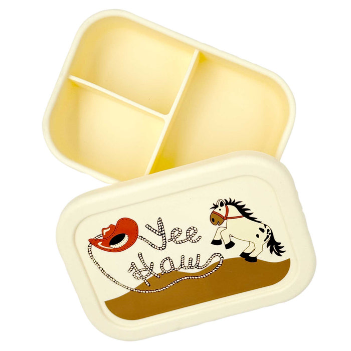 Yee Haw Fresh & Messy Silicone Bento Box