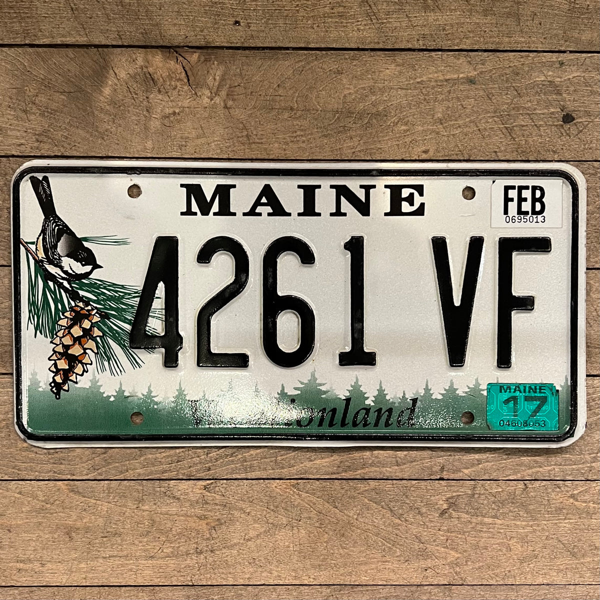 Maine License Plates