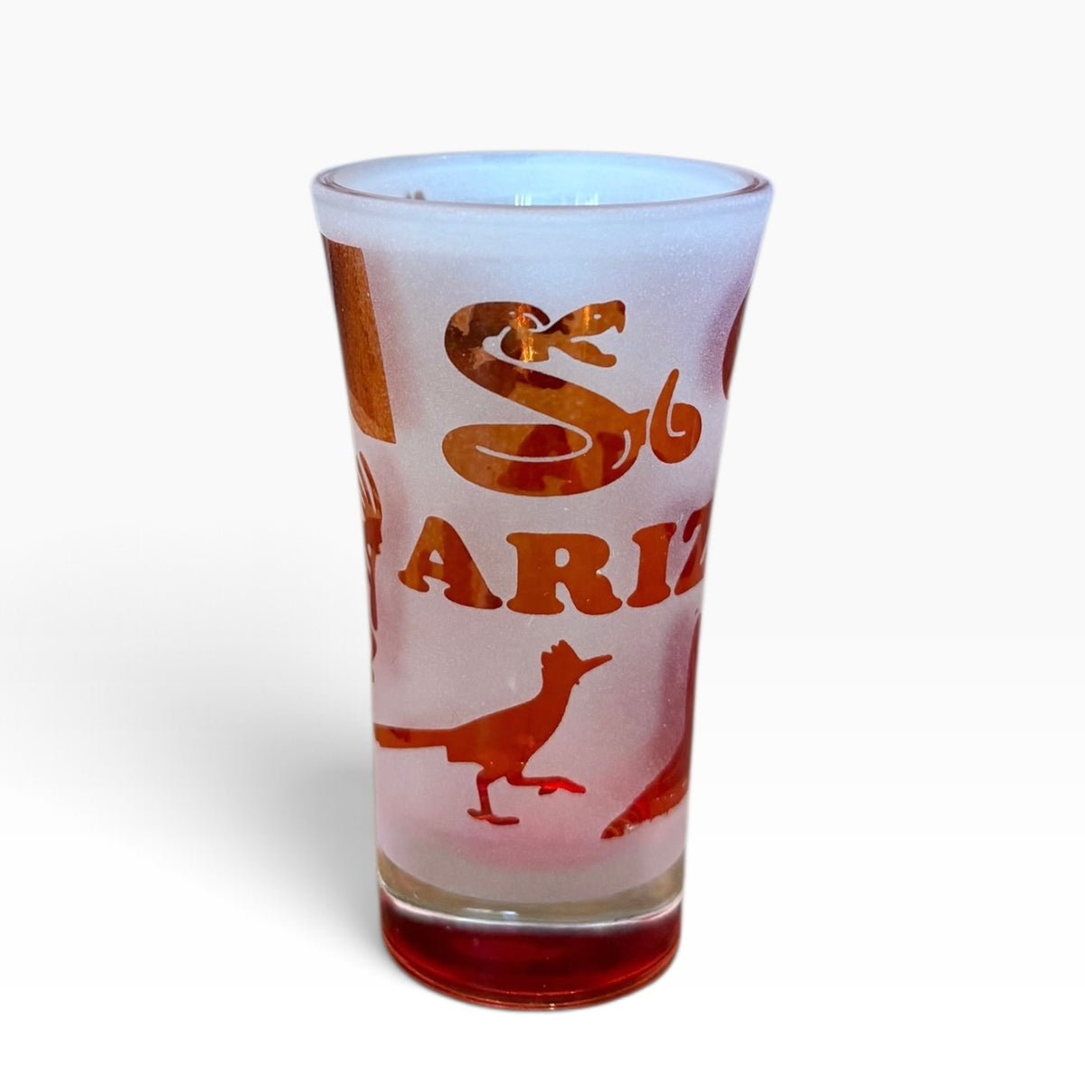 Arizona Tulip Etched Icon Shot Glass