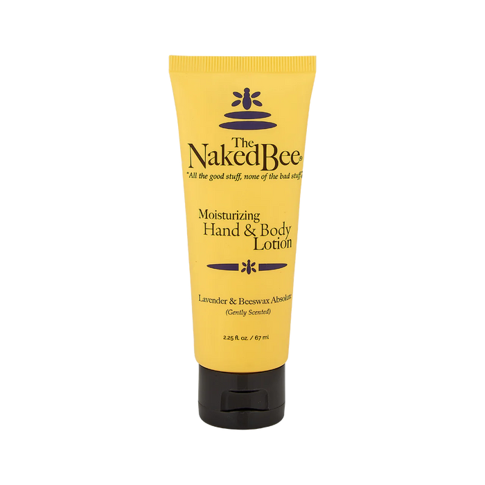 The Naked Bee - 2.25 oz. Lavender & Beeswax Absolute Hand & Body Lotion