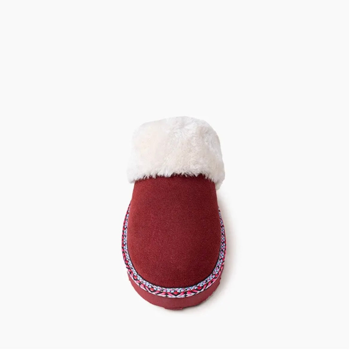 Women’s Cerise Minnetonka Slipper