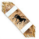 Small Cowhide Wide Table Runner