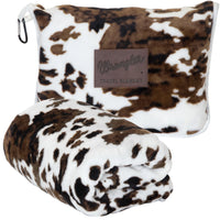Wrangler Plush Travel Blanket