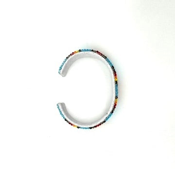 Thin Navajo Made Beaded Bracelet