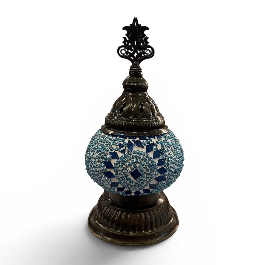 3” Turkish Table Lamp Turquoise