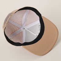 Be Merry Y’All Premium Materials Rope Strap Trucker Hat: Sand One Size