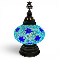 7” Turkish Table Lamp Turquoise