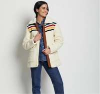 WOMEN'S GLACIER SUNSET SHERPA FLEECE JACKET