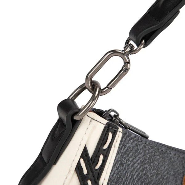 Wrangler Western Chevron Contrast Stitch Saddle Bag
