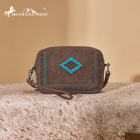 Montana West Western Aztec Cut-Out Crossbody Bag