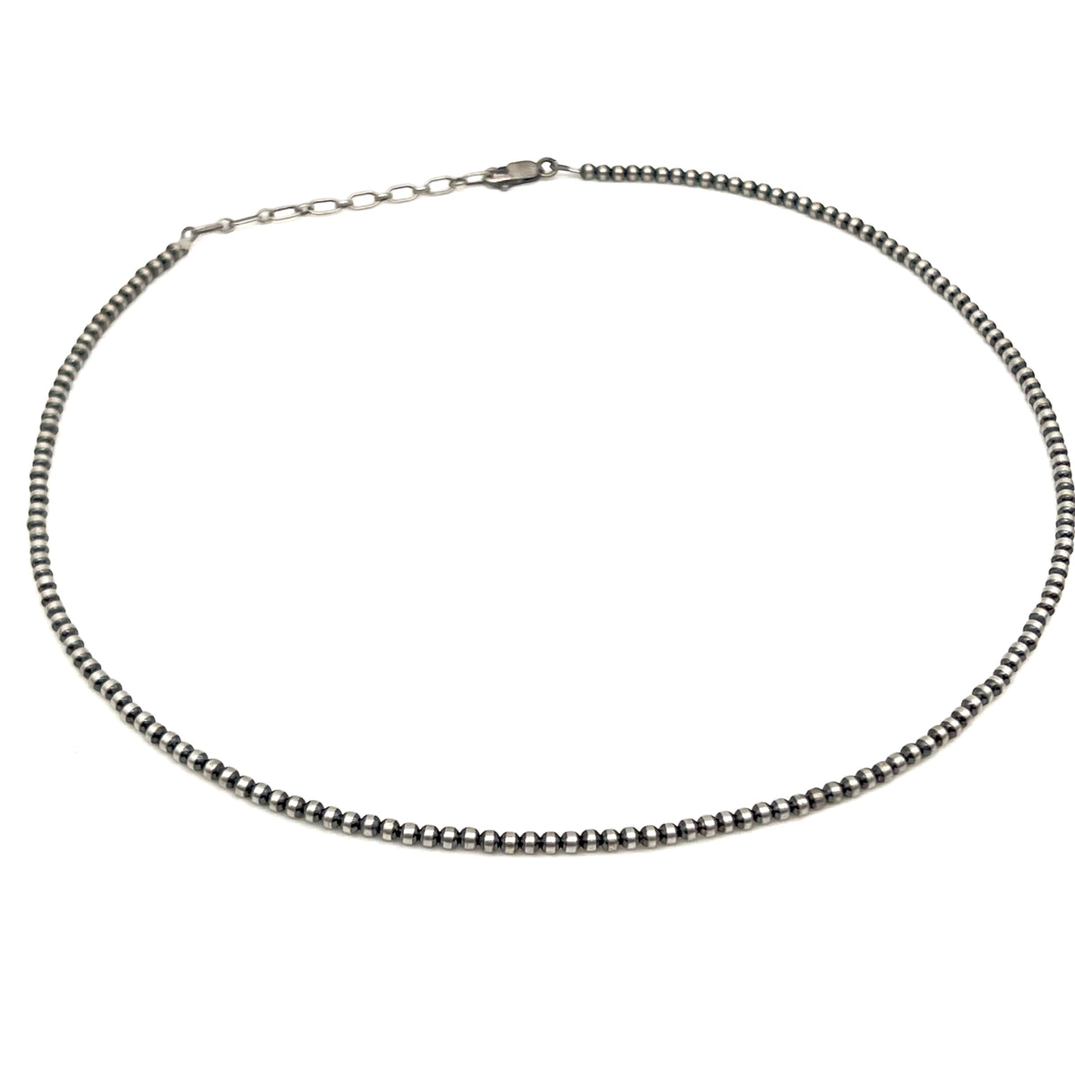 Navajo Pearls Sterling Silver Necklace