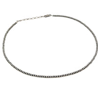 Navajo Pearls Sterling Silver Necklace