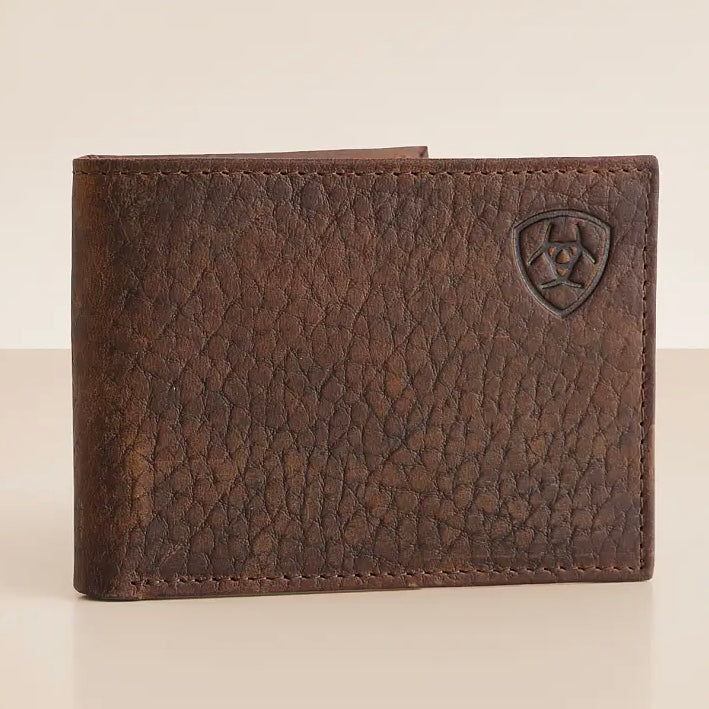 Ariat BiFold Textured Leather Wallet