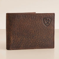 Ariat BiFold Textured Leather Wallet