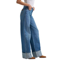 Woman’s Wrangler retro Bailey High Rise Wide Leg Cuffed Jean