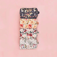 Dopp Kit / Travel Pouch - Forest Flowers