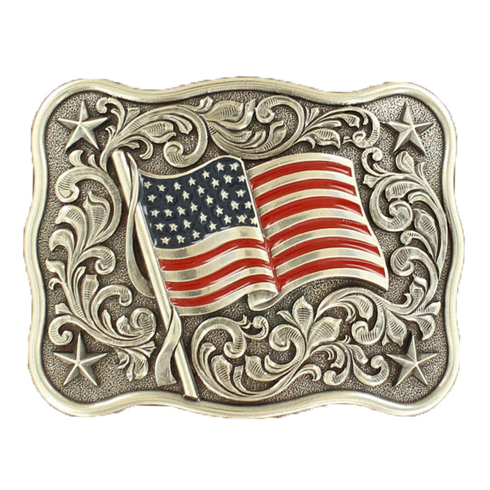 Men's Nocona American Flag Buckle