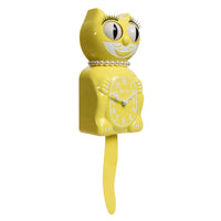 Spring Daffodil Lady Kit-Cat Klock