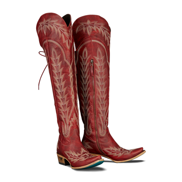 Lane Lexington OTK Corset Boots