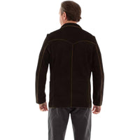Scully Men’s Black Lambskin Blazer