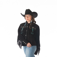 Women’s Scully Fringe and Beaded Jacket