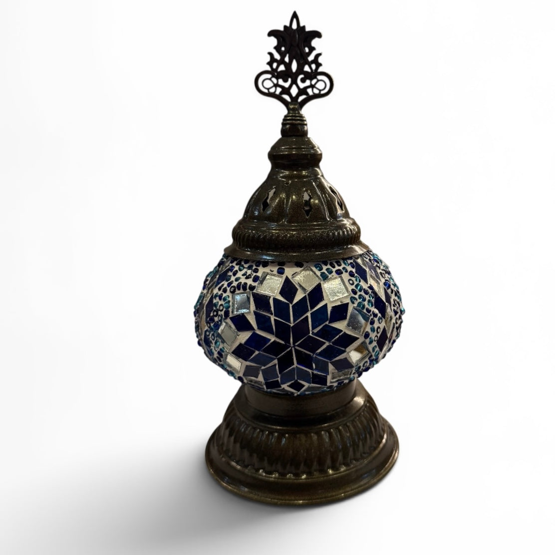 3” Turkish Table Lamp Blue