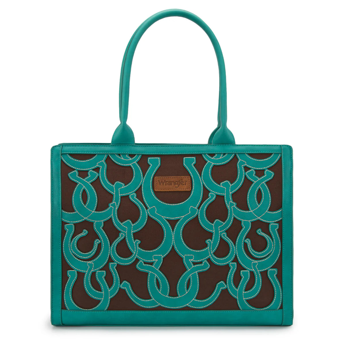 Wrangler Horseshoe Cutout Large Tote Bag