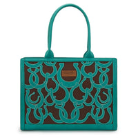 Wrangler Horseshoe Cutout Large Tote Bag