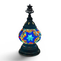 3” Turkish Table Lamp Multicolor